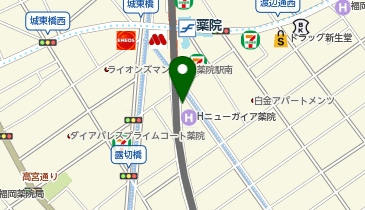 Dパーキング福岡市大宮1丁目第5の地図画像