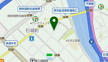 Dパーキング福岡市大博町第4の地図画像