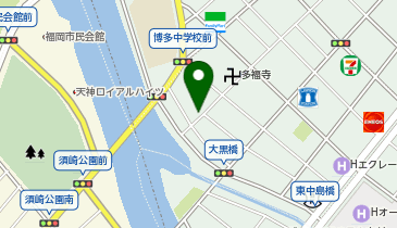 Dパーキング福岡市須崎町第8の地図画像