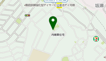 Dパーキング月隈東住宅第1の地図画像