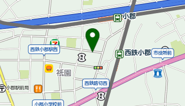 Dパーキング小郡駅前第1の地図画像