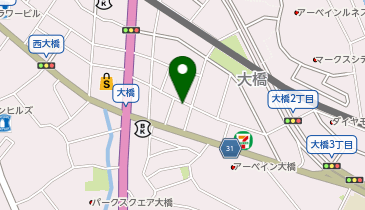 Dパーキング大橋駐車場の地図画像