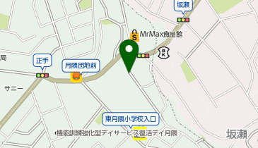 Dパーキング月隈住宅第1の地図画像