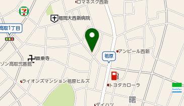 Dパーキングいずみや(祖原第5)の地図画像