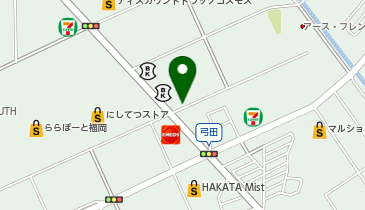 Dパーキング゙福岡市那珂5丁目第2の地図画像