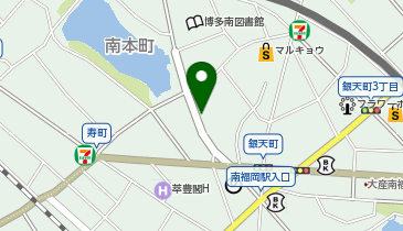 Dパーキング福岡市銀天町1丁目第1の地図画像