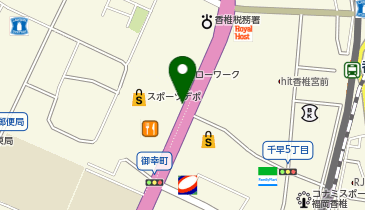 Dパーキング香椎フェスティバルガーデンの地図画像