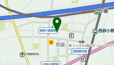 Dパーキング小郡駅前第4の地図画像