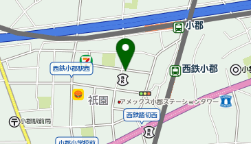 Dパーキング小郡駅前第5の地図画像