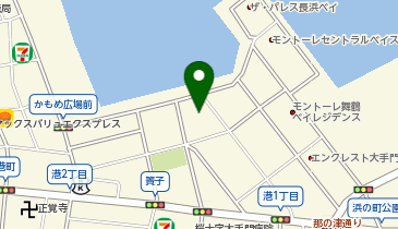 Dパーキング福岡市港1丁目第2の地図画像