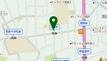 Dパーキング北九州市熊西1丁目第1の地図画像