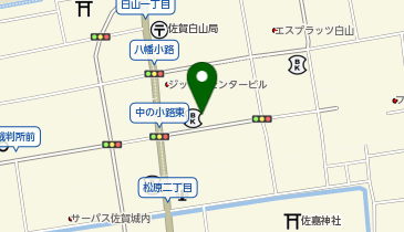 Dパーキング佐賀中央本町第1/シティの地図画像