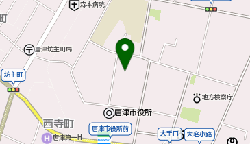 Dパーキング唐津市本町第1の地図画像