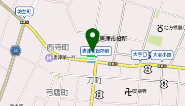 Dパーキング唐津市高砂町第1の地図画像