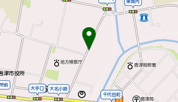 Dパーキング唐津市大名小路第1の地図画像