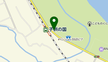 Dパーキングこどものくに駐車場の地図画像