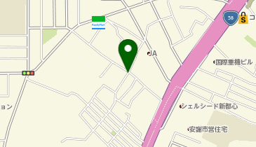 Dパーキング安謝の地図画像