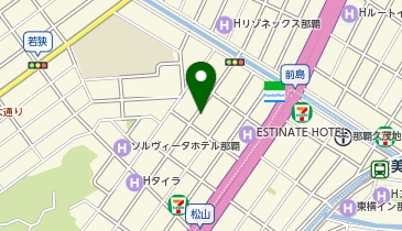 Dパーキング那覇市松山の地図画像