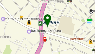 Dパーキングおもろまち駅前の地図画像