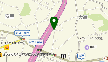 Dパーキング安里第1の地図画像