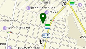 Dパーキング那覇市辻1丁目第2の地図画像