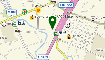Dパーキング安里2丁目第1の地図画像