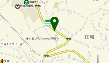 Dパーキング那覇市国場第1の地図画像