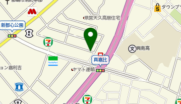 Dパーキング那覇市銘苅1丁目第1の地図画像
