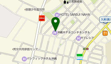 Dパーキング那覇市辻2丁目第1の地図画像