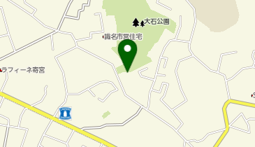 Dパーキング大石公園駐車場の地図画像