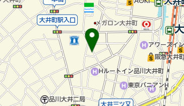 パークジャパン 大井第6の地図画像