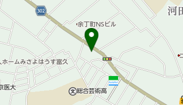 パークジャパン 余丁町第1の地図画像