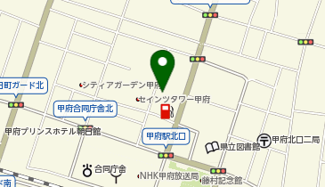 パークジャパン 甲府北口第1の地図画像