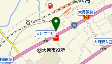 パークジャパン 大月第1の地図画像