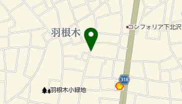 パークジャパン 羽根木第1の地図画像