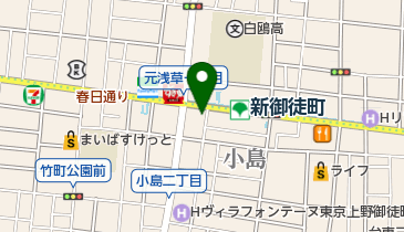 パークジャパン 台東小島第1の地図画像