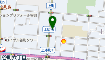 パークジャパン 大阪中央上町第2の地図画像