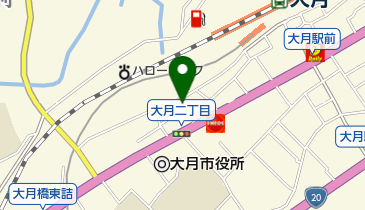 パークジャパン 大月第3の地図画像