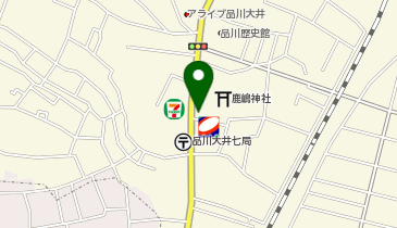 パークジャパン 大井第7の地図画像