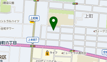 パークジャパン 大阪中央上町第3の地図画像