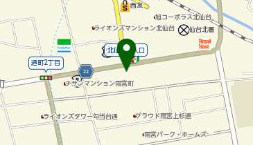 パークジャパン 仙台昭和町第1の地図画像