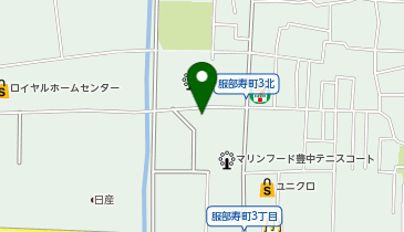 ふれあい緑地(南)自動車駐車場の地図画像