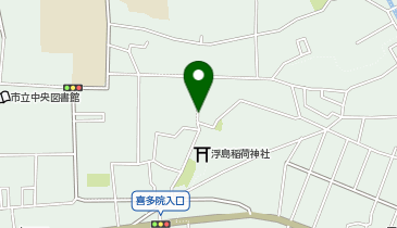 アットパーク川越市上下水道局駐車場の地図画像