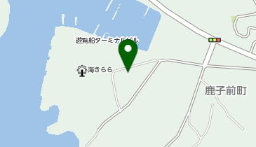 九十九島パールシーリゾート第1駐車場の地図画像