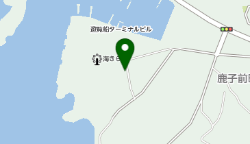九十九島パールシーリゾートバス駐車場の地図画像