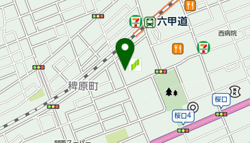 Park1st.ウェルブ六甲道1番街の地図画像