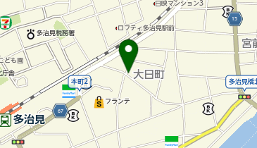 【専用アプリ必須駐車場】PARKING PAY PP 多治見駅前第6の地図画像