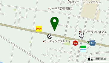 【専用アプリ必須駐車場】PARKING PAY PP 福島駅前第1の地図画像
