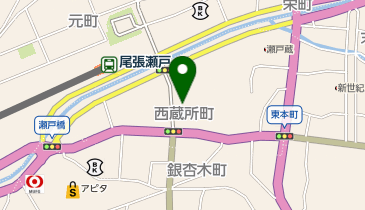 【専用アプリ必須駐車場】PARKING PAY パーキングペイ尾張瀬戸の地図画像