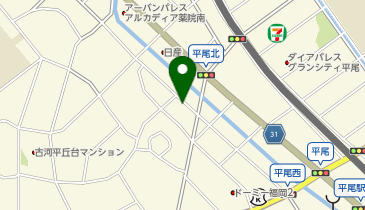 【専用アプリ必須駐車場】PARKING PAY パーキングペイ平尾3丁目の地図画像